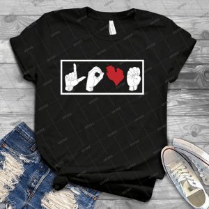 Asl - Michigan Love 86 - Trending Shirt For Women Vintage Retro Tee For Men Kid's T-Shirt Handmade Shirt