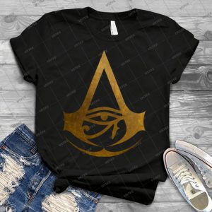 Assassins Creed Origins Logo - Best Unisex Trending Handmade T-shirt Gift Idea For Men T-shirt For Woman