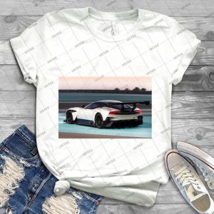 Aston Martin Vulcan At Yas Marina F1 Circuit - Best Unisex Trending Handmade T-shirt Gift Idea For Men T-shirt For Woman