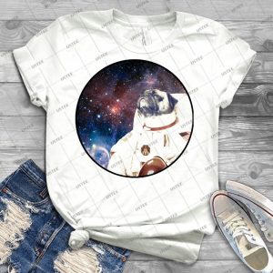 Astro Pug - Best Unisex Trending Handmade T-shirt Gift Idea For Men T-shirt For Woman