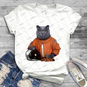 Astrocat - Best Unisex Trending Handmade T-shirt Gift Idea For Men T-shirt For Woman