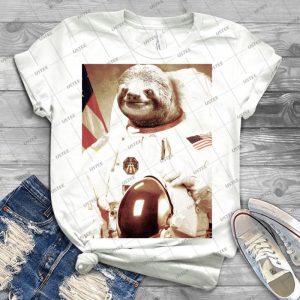 Astronaut Sloth - Best Unisex Trending Handmade T-shirt Gift Idea For Men T-shirt For Woman