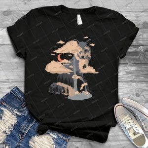 At The Foot Of Fox Mountain--- 95 - Trending Shirt For Women Vintage Retro Tee For Men Kid's T-Shirt Handmade Shirt