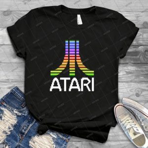 Atari-Original Screen Logo - Best Unisex Trending Handmade T-shirt Gift Idea For Men T-shirt For Woman