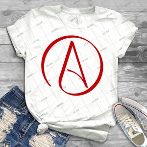 Atheist Symbol - Best Unisex Trending Handmade T-shirt Gift Idea For Men T-shirt For Woman