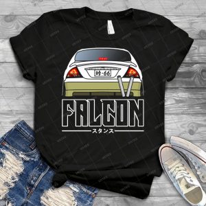 Au Falcon For Black - Gift Idea Shirt For Men Tee For Women Classic Retro Vintage Graphic T-Shirt