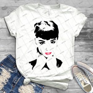 Audrey Hepburn T-Shirt 94 - Trending Shirt For Women Vintage Retro Tee For Men Kid's T-Shirt Handmade Shirt