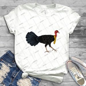 Australian Brush Turkey 26 - Vintage Men's Shirt Tshirt For Women Classic Handmade Shirt Retro Graphic Tee