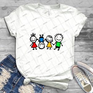 Autism Seeing The World - Vintage Men's Shirt Tshirt For Women Classic Handmade Shirt Retro Graphic Tee