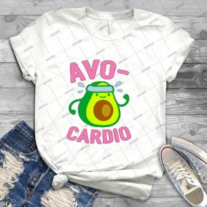 Avo Cardio Funny T-Shirt - Best Unisex Trending Handmade T-shirt Gift Idea For Men T-shirt For Woman