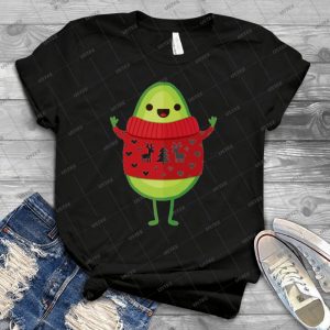 Avo Merry Christmas  20 - Vintage Mens Shirt Tshirt For Women Classic Handmade Shirt Retro Graphic Tee
