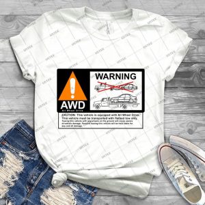 Awd Warning Towing Subaru - Best Unisex Trending Handmade T-shirt Gift Idea For Men T-shirt For Woman