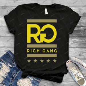 Awesome Yq640 Rich Gang Best Trending 61 - Trending Shirt For Women Vintage Retro Tee For Men Kid's T-Shirt Handmade Shirt