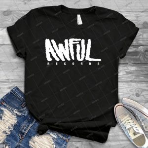 Awful Records 14 - Trending Shirt For Women Vintage Retro Tee For Men Kid's T-Shirt Handmade Shirt