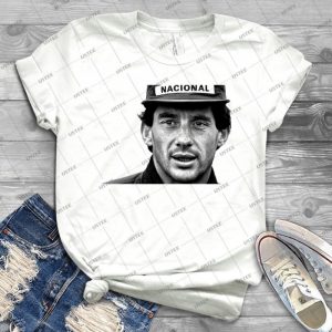 Ayrton Senna 68 - Trending Shirt For Women Vintage Retro Tee For Men Kid's T-Shirt Handmade Shirt
