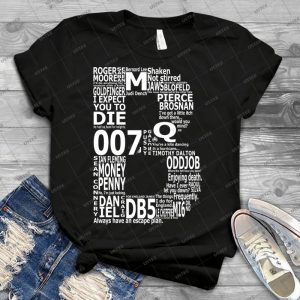 B Is For Bond - Best Unisex Trending Handmade T-shirt Gift Idea For Men T-shirt For Woman