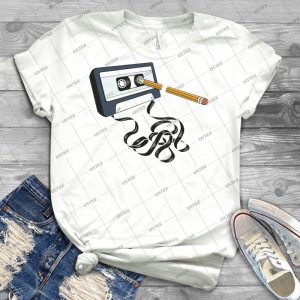 Back In The Day 34 - Vintage Men's Shirt Tshirt For Women Classic Handmade Shirt Retro Graphic Tee