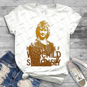 Back Off Warchild-Seriously - Gift Idea Shirt For Men Tee For Women Classic Retro Vintage Graphic T-Shirt