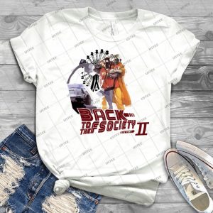 Back To The Fscoiety - Gift Idea Shirt For Men Tee For Women Classic Retro Vintage Graphic T-Shirt