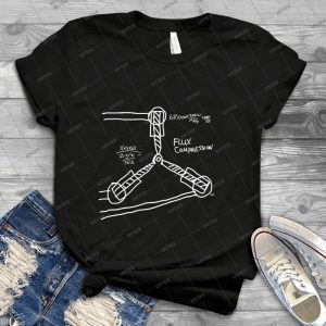 Back To The Future Flux Capacitor T Shirt - Vintage Mens Shirt Tshirt For Women Classic Handmade Shirt Retro Graphic Tee