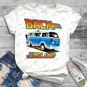 Back To The Island Lost And Back To The Future Spoof - Best Unisex Trending Handmade T-shirt Gift Idea For Men T-shirt For Woman