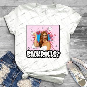 Backrolls 30 - Vintage Men's Shirt Tshirt For Women Classic Handmade Shirt Retro Graphic Tee