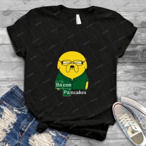 Bacon Pancakes 38 - Vintage Mens Shirt Tshirt For Women Classic Handmade Shirt Retro Graphic Tee