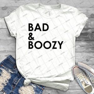 Bad  Boozy 61 - Trending Shirt For Women Vintage Retro Tee For Men Kid's T-Shirt Handmade Shirt