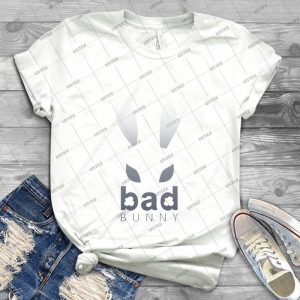 Bad Bunny - Vintage Men's Shirt Tshirt For Women Classic Handmade Shirt Retro Graphic Tee