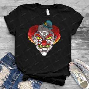 Badass Clown 84 - Gift Idea Shirt For Men Tee For Women Classic Retro Vintage Graphic T-Shirt