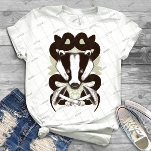Badgering The Snakes In The Mushrooms 57 - Vintage Men's Shirt Tshirt For Women Classic Handmade Shirt Retro Graphic Tee