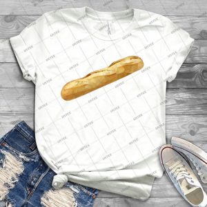 Baguette - Trending Shirt For Women Vintage Retro Tee For Men Kid's T-Shirt Handmade Shirt