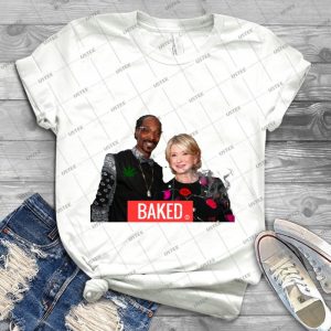 Baked Snoop And Martha - Best Unisex Trending Handmade T-shirt Gift Idea For Men T-shirt For Woman
