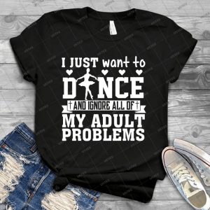 Ballet T Shirt 53 - Vintage Mens Shirt Tshirt For Women Classic Handmade Shirt Retro Graphic Tee