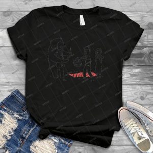 Bandit Pique-Nique 58 - Vintage Mens Shirt Tshirt For Women Classic Handmade Shirt Retro Graphic Tee