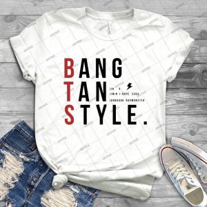 Bangtan Style--With Names - Best Unisex Trending Handmade T-shirt Gift Idea For Men T-shirt For Woman