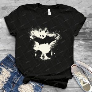 Bansky Panda 55 - Best Unisex Trending Handmade T-shirt Gift Idea For Men T-shirt For Woman