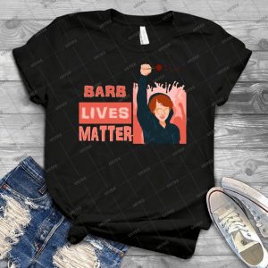 Barb Lives Matter - Vintage Mens Shirt Tshirt For Women Classic Handmade Shirt Retro Graphic Tee