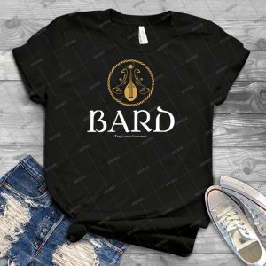 Bard Bards Magic Dungeons And Dragons Inspired-D&D - Best Unisex Trending Handmade T-shirt Gift Idea For Men T-shirt For Woman