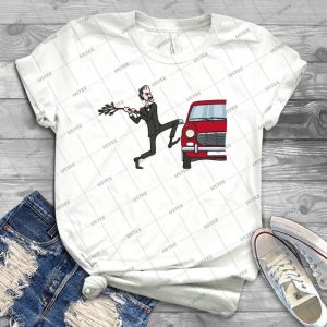 Basil S Fury 47 - Vintage Men's Shirt Tshirt For Women Classic Handmade Shirt Retro Graphic Tee