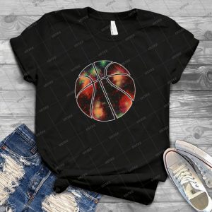 Basketball Galaxy - Gift Idea Shirt For Men Tee For Women Classic Retro Vintage Graphic T-Shirt