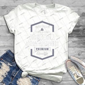 Basketball Team Manager Logo Gift Ideas - Vintage Men's Shirt Tshirt For Women Classic Handmade Shirt Retro Graphic Tee