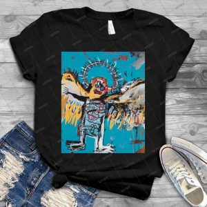 Basquiat - Fallen Angel 38 - Gift Idea Shirt For Men Tee For Women Classic Retro Vintage Graphic T-Shirt