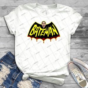 Bateman  77 - Vintage Men's Shirt Tshirt For Women Classic Handmade Shirt Retro Graphic Tee