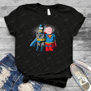 Bathomer Vs Supergriffin 85 - Gift Idea Shirt For Men Tee For Women Classic Retro Vintage Graphic T-Shirt