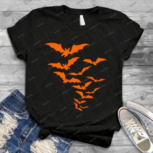 Bats In The Belfry-2 - Vintage Mens Shirt Tshirt For Women Classic Handmade Shirt Retro Graphic Tee