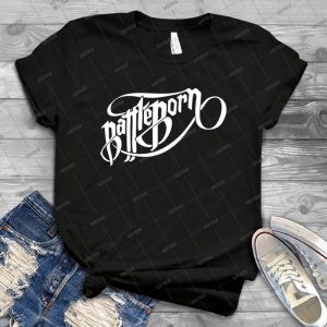 Battle Born - Vintage Mens Shirt Tshirt For Women Classic Handmade Shirt Retro Graphic Tee