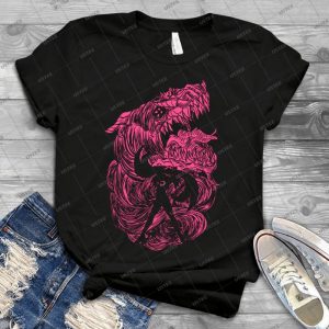 Bayonetta- Gomorrah Summon 57 - Vintage Mens Shirt Tshirt For Women Classic Handmade Shirt Retro Graphic Tee
