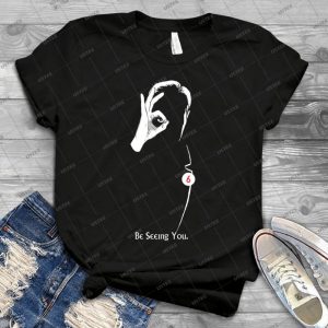 Be Seeing You 81 - Vintage Mens Shirt Tshirt For Women Classic Handmade Shirt Retro Graphic Tee