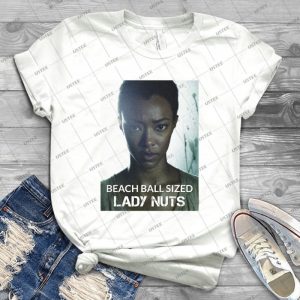 Beach Ball Sized Lady Nuts - Gift Idea Shirt For Men Tee For Women Classic Retro Vintage Graphic T-Shirt